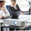 OSALADI Wall-Mounted Projector Holder Stand Design Space-Saving Storage Rack for Home Use and Stable Projector Storage Easy Installation view 2