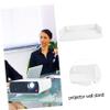 OSALADI Wall-Mounted Projector Holder Stand Design Space-Saving Storage Rack for Home Use and Stable Projector Storage Easy Installation view 3