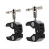DIYEAH 2pcs Super Clamp Aluminum Alloy Thread Camera Clip Holder for Cabinets Backdrop view 1