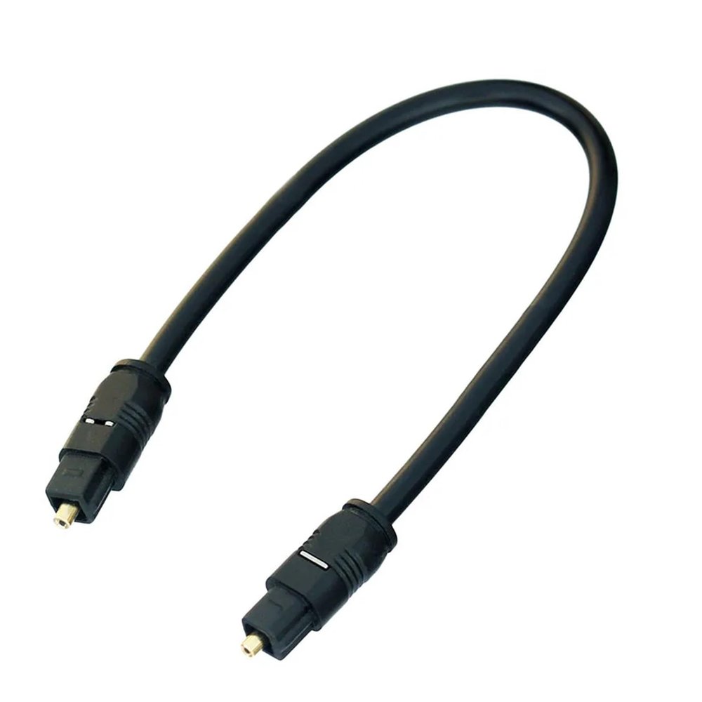 ACGTUY 18cm Square to Square Digital Audio Short Audio Optical Cable Compatible with The PC TV DVD Stereo(OD4mm,18CM)