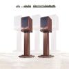 JOMRTS Audio Rack Speaker StandSolid Wood Professional Speaker StandFloor Surround Sound StandBookcase Speaker Stand Media Cabinet (A Color 28 * 28 * 70CM) view 4