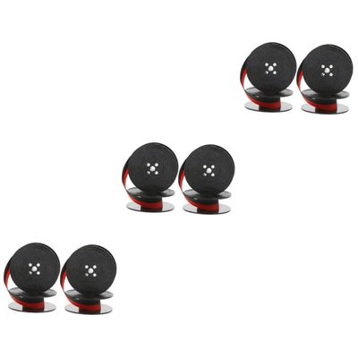 SECFOU 6sets Manual Ribbons Dual for Old Easy Installation for Small Business Use