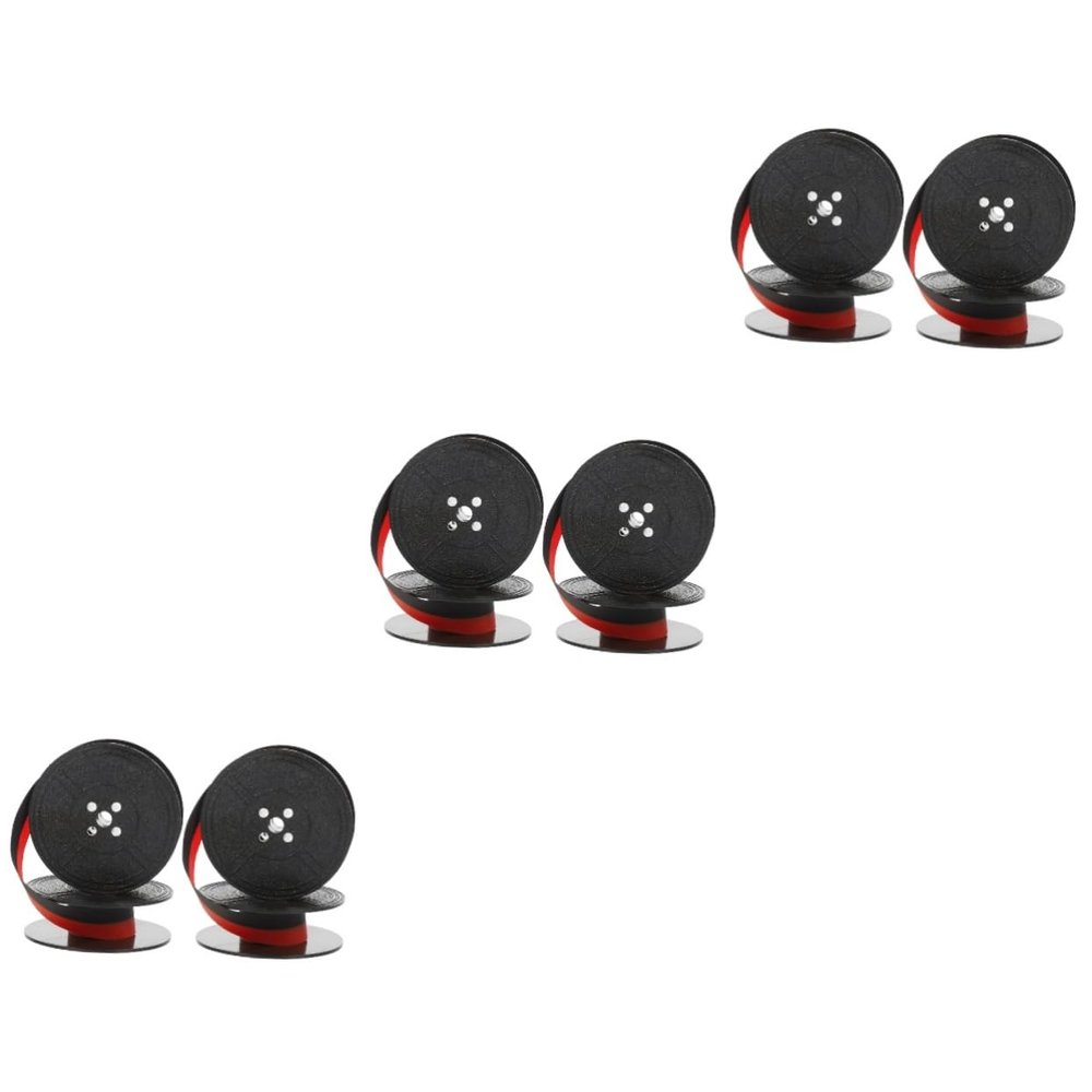 SECFOU 6sets Manual Ribbons Dual for Old Easy Installation for Small Business Use