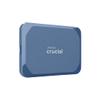 Crucial X10 2TB Portable SSD, Up to 2,100MB/s, USB 3.2 USB-C, External Solid State Drive, Compatible with Windows, Mac & Android, Durable Storage for Games, Photos & Files, Blue - CT2000X10SSD9-02 view 1