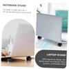 Angoily Adjustable Stand Portable Black Stand for Desk Cooling Pad Washable Design view 3