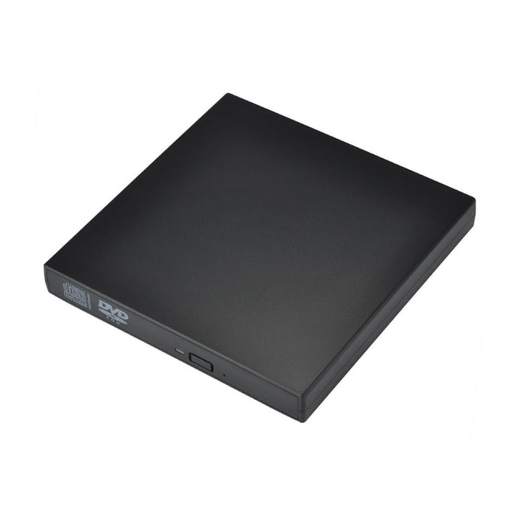 Angoily USB Optical Drive Recorder Cd Burner External Cd Drive External DVD Drive Rw Optical Drive Cd Writer Black