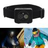 1080P HD Head Mounted Action Camera, Adjustable 45 Degree, Intelligent Sensing LED Headlamp, Robust MP4 Recording, Hand Gesture Control, Head Mounted Wearable Video Camera view 3