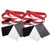 Lurrose 2pcs Black Photography Card Lanyard Exposure Checker for Accurate Digital Photography Video Use view 1