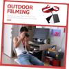 Lurrose 2pcs Black Photography Card Lanyard Exposure Checker for Accurate Digital Photography Video Use view 3
