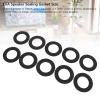 18PCS Speaker Sealing Rings, Shockproof Anti Slip Car Speaker Enhancer with Noise Reducing, 3.0in Outer & 1.9in Inner Diameter, DIY Accessory Repair Parts view 3
