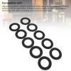 18PCS Speaker Sealing Rings, Shockproof Anti Slip Car Speaker Enhancer with Noise Reducing, 3.0in Outer & 1.9in Inner Diameter, DIY Accessory Repair Parts view 4