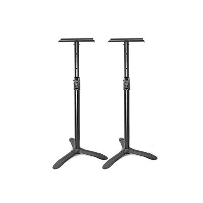 JOMRTS Audio Rack Audio Stand Lifting Tripod Metal Floor Surround Desktop Stand Multimedia Stand Suitable for Surround Sound and Bookshelf Speakers Media Cabinet (A Color B2)