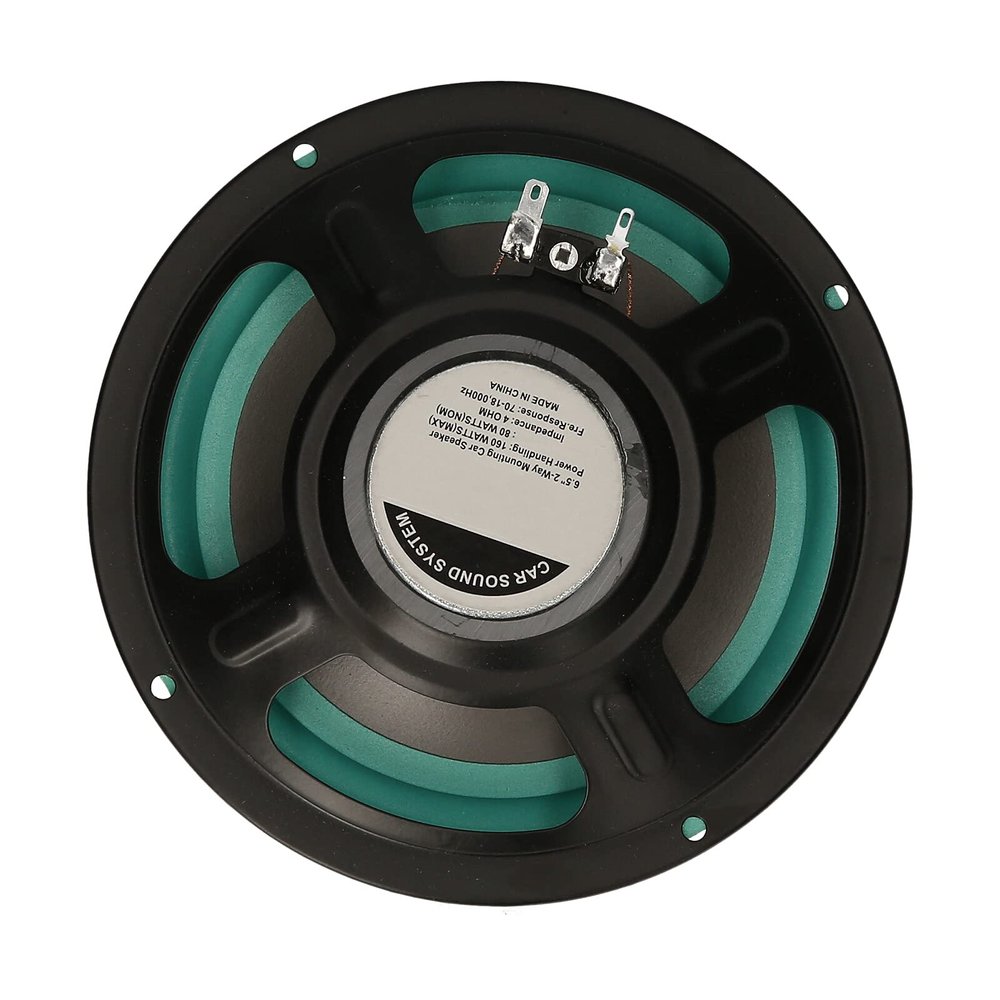 Aramox Car HiFi Coaxial Speaker, High Power Output Universal Support HiFi Level Sound Reduction Strong Treble Performance Pure Copper Coil