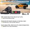 President Bill III (Bill 3) FCC AM/FM Ultra-Compact with P Channels, NRC, Weather Channel CB Radio. (TXUS201) view 2
