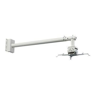 JOMRTS Projector Mount Projector Mount Wall Projector Ceiling Mount Extending Ceiling Projector Mount Height Adjustable Projection White Ceiling Mount with Tray