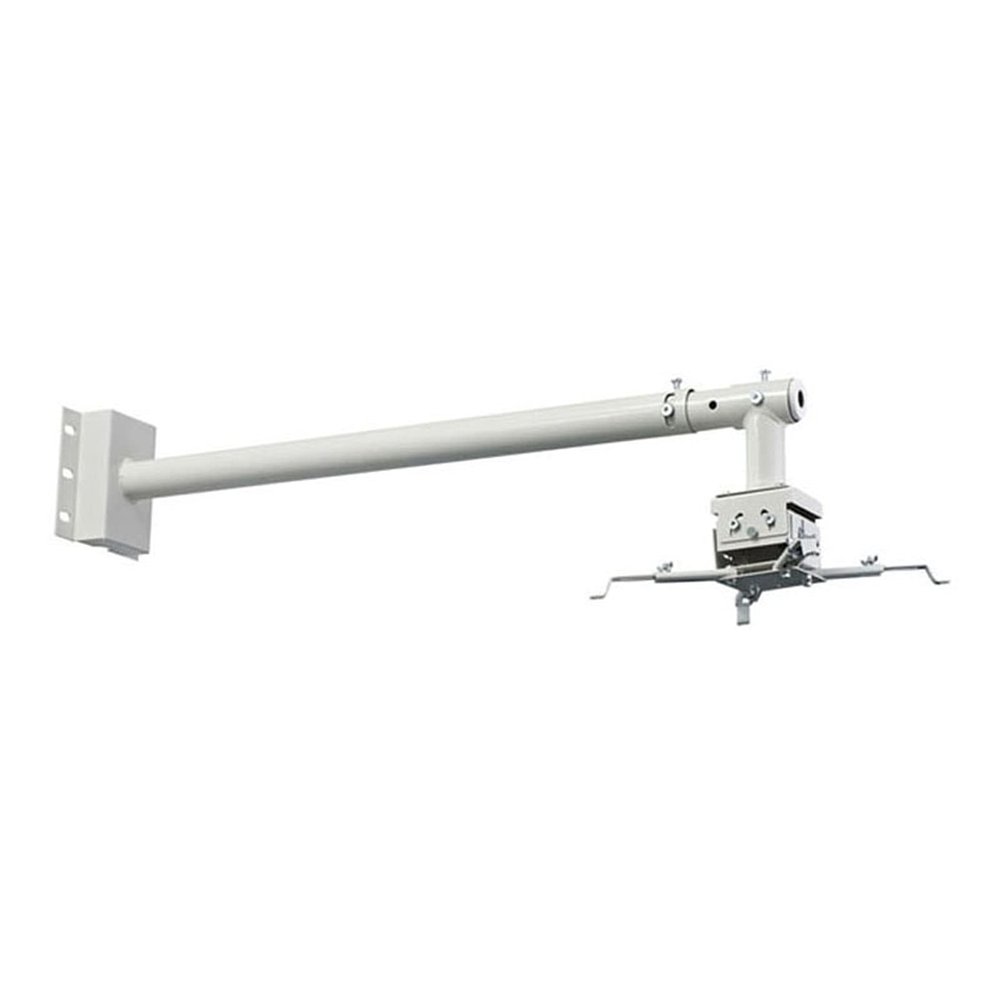 JOMRTS Projector Mount Projector Mount Wall Projector Ceiling Mount Extending Ceiling Projector Mount Height Adjustable Projection White Ceiling Mount with Tray