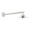 JOMRTS Projector Mount Projector Mount Wall Projector Ceiling Mount Extending Ceiling Projector Mount Height Adjustable Projection White Ceiling Mount with Tray view 1