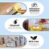 3-Roll P21 Label Maker Tape, compatible with Nelko P21, ORGBRO X1,ORGSTA S001,NADAIIN N12 prints,14x40mm (0.55"x1.57"), Standard Laminated Office Labeling Tape Replacement, 180 Tapes/Roll, Transparent view 4