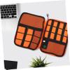 DOITOOL Large Capacity Electronic Organizer Bag for Travel Multi-section Storage Case for Tablet Power Bank Cables and Accessories Durable Grey Design view 4