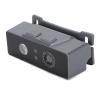 Head Mounted Camera Portable Gesture Sensor Light 1080P Action Video Camcorder Head Wearable Camera for Fishing Riding Night Reading (Grey) view 2