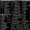 Autodesk Inventor Reference Keyboard Hotkeys Sticky Labels for Windows Black, White Background view 4