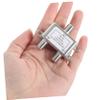 Mipcase 2-Way Cable Splitter for Satellite and Cable -2400MHz Digital Splitter RG6 Compatible Easy Installation for Home Entertainment Systems view 2