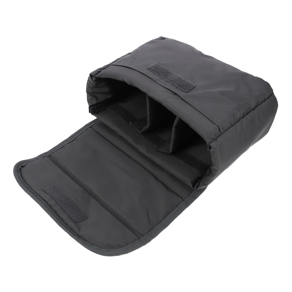 Angoily Small Camera Case Portable Dslr Camera Bag Lens Case Inserts Nylon Material