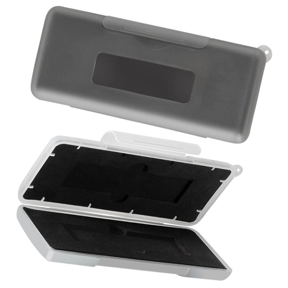 DIYEAH 2pcs Ssd Carrying Case Shockproof Hard for Drives Compact Storage High Strength Design Enclosure for Transport