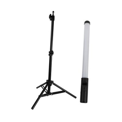 DIYEAH RGB Video Light Wand Handheld Fill Lamp for Photography Live Streaming