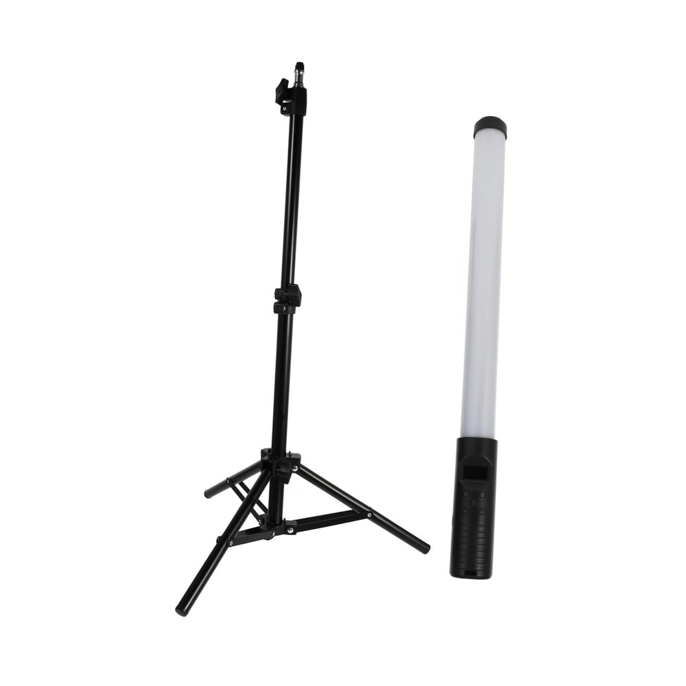 DIYEAH RGB Video Light Wand Handheld Fill Lamp for Photography Live Streaming