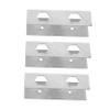Angoily 3pcs Under Desk Laptop Mounts Metal Laptop Shelf Holder for Secure Storage Slim Design for Office Bedroom and Home Use Sturdy and Lightweight Bracket view 1