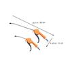 STOBOK 2pcs Handheld Vacuum Dust Collector Blower for Cleaning Strong Blowing Action Low Consumption Energy Saving Tool for Machinery and Equipment Dust Removal Orange view 2