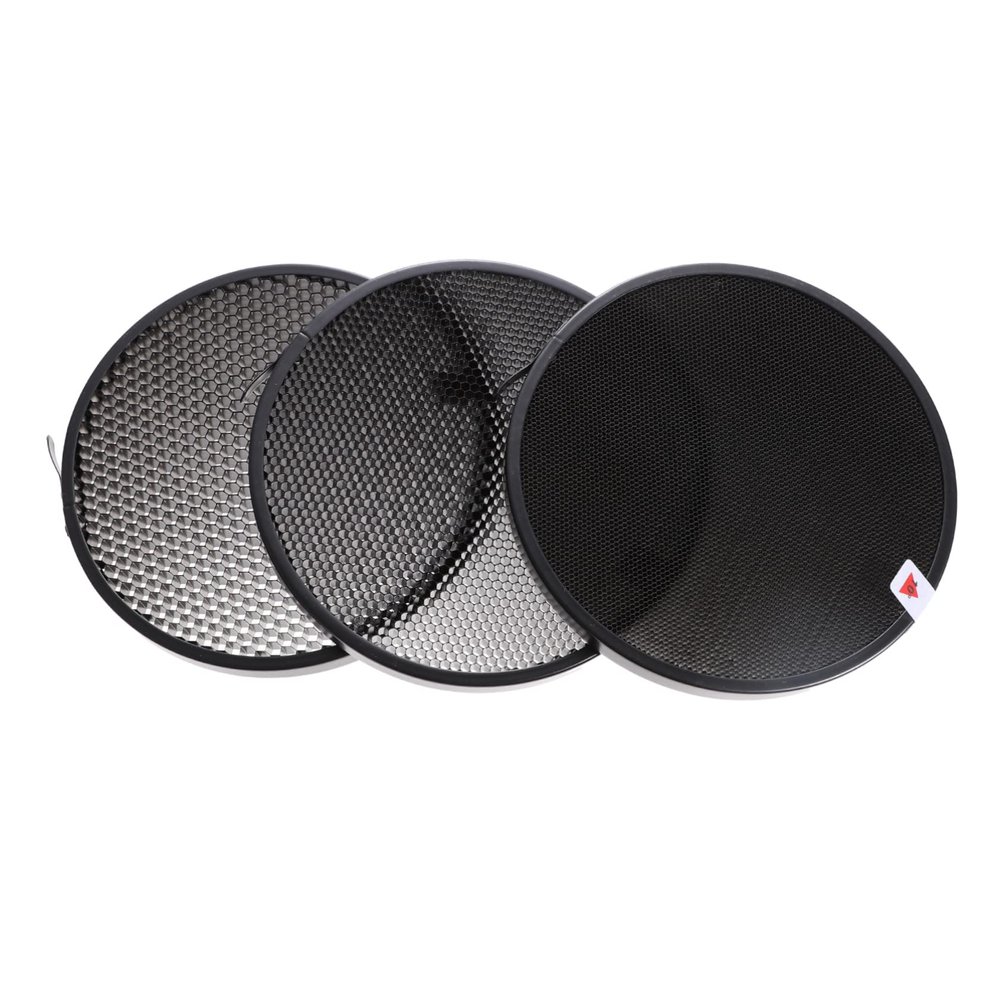 jojofuny 1set Photography Honeycomb Grid Diffuser Light for Studio Flash Softbox and Strobe Lighting Directional Light Control and Shadow Definition