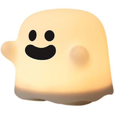 Cabilock Halloween Ghost Night Light USB Rechargeable Dimmable Bedside Lamp for Bedroom Decor Cute Ambient Lighting and Fun Present for Kids and Adults
