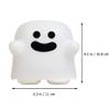 Cabilock Halloween Ghost Night Light USB Rechargeable Dimmable Bedside Lamp for Bedroom Decor Cute Ambient Lighting and Fun Present for Kids and Adults view 2