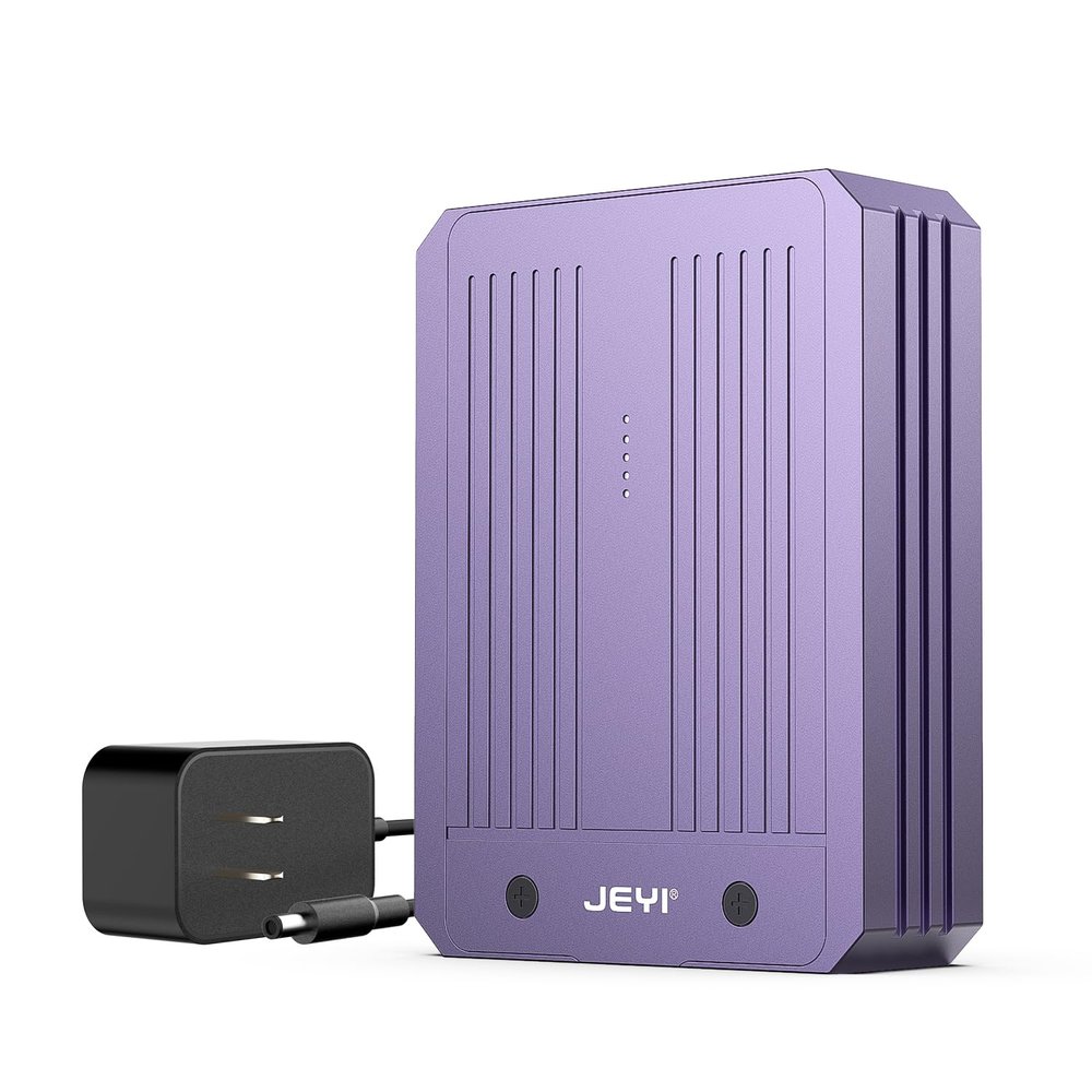 JEYI Quad 2280 Nvme Enclosure, 4-Bay Enclosure, USB4 40Gbps to 4 M.2 SSD Enclosure, 40Gbps Transmission Speed SSD Enclosure Compatible with Thunderbolt 3 and 4
