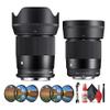 Sigma 23mm f/1.4 DC DN Contemporary Lens 348972, 30mm f/1.4 Lens 302972 for Canon RF Mount Bundle for Professional use, Weddings, Indoor/Outdoor Adventure + Accessories view 1