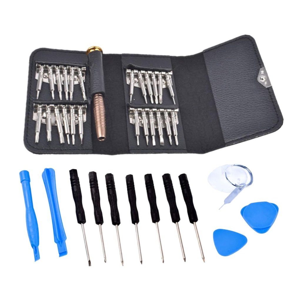 DIYEAH 1set Phone Tablet Computer Repair Tool Kit Magnetic Screwdriver Chromium Vanadium Essential for Home and Repair Shops