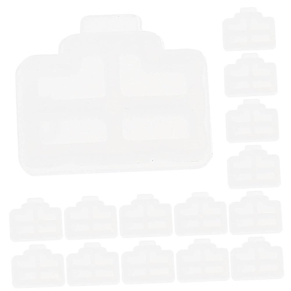 LALAFINA 50pcs Ethernet Hub Port Dust Cover for LAN Network Interface Protective Cap for Computer Routers and Easy to Install