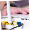 LALAFINA 50pcs Ethernet Hub Port Dust Cover for LAN Network Interface Protective Cap for Computer Routers and Easy to Install view 2