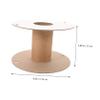 Vaguelly Elastic Cord Reel Wire Rope Tie Terminal Disc for Rv Storage Electric Cord Reel Organizer view 3