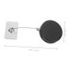 NUOBESTY 2pcs Retractable Security Cable Lock Remote Control Antitheft Door Security Latch for Tv DVD Laptop view 2
