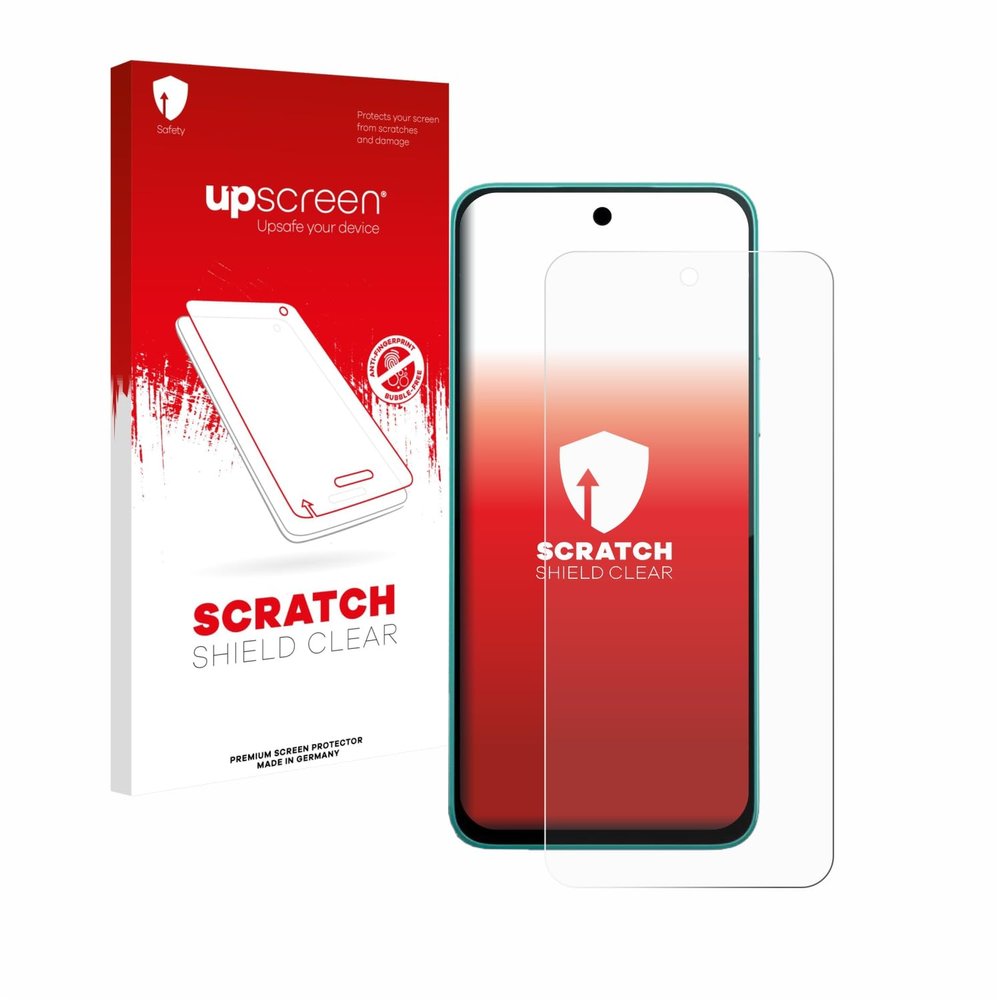 upscreen Scratch Shield Screen Protector Compatible with Infinix Note 50x 5G - HD-Clear, Anti-Fingerprint