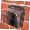 DIYEAH Doorbell Cover Plastic for Outdoor Use Protects from Rain and Fits Standard Doorbells view 3