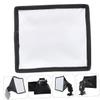 Artibetter Diffuser Sock Soft Flash Diffuser for Photography Video Light Easy to Install Skid Design Compatible Square Overhead Flash Lamps view 3