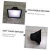DOITOOL Foldable Flash Diffuser Softbox for Speedlight Photography Ring Light Cover view 2