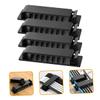 DirectNine Basics 4pcs Adhesive Cable Organizer Easy Install Cable Holder Wire Organizer for Desk Home view 2