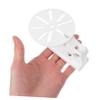 Housoutil Mini Projector Bracket Ring Camera Mount No Drill Wall Mount White for Home Security Cameras Ceiling Mounting Easy Fit view 4