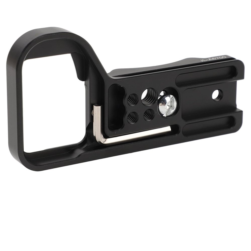 Camera Quick Release Plate Aluminium Alloy Tripod Base Plate with Threaded Hole for A6700