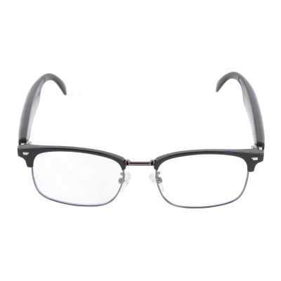 AI Translation Glasses, Language Translator Real Time Translation Smart Glasses Built in Mic and Speaker, Storage Bag, Bluetooth Glasses for Work Study Travel Daily Activities